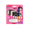 KISS Broadway Little Diva Nail Art Kit, Safe On Natural Nails, Mom Approved, Over 250 Nail Stickers, 48 Ready-To-Wear Petite Fake Nails & 48 Press-On Adhesive Tabs