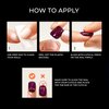 KISS imPRESS No Glue Mani Press-On Nails, Color FX, 'Fly Up', Silver, Short Size, Oval Shape, Includes 30 Nails, Prep Pad, Instructions Sheet, 1 Manicure Stick, 1 Mini File