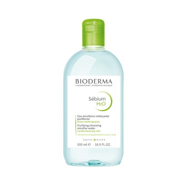Bioderma - Sébium H2O - Micellar Water - Cleansing and Make-Up Removing - for Combination to Oily Skin