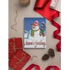 Stonehouse Collection Box Set of Golf Christmas Card Variety Pack 24 Cards & Envelopes - Funny Holiday Golf Cards