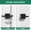 JUBEST Double Side Gate Latch, Heavy Duty Swinging Door Latch Gate Hardware for Outdoor Fence, Wooden Gates, Pool Gate, Backyard, Garden