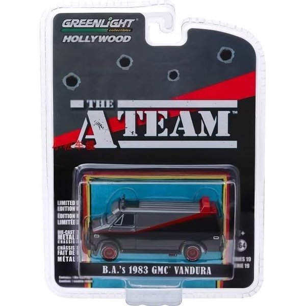 1983 Vandura (B.A.'s) (1983-1987) TV Series Hollywood Series Release 19 1/64 Diecast Model Car by Greenlight 44790B