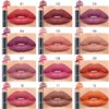 FeiCuiYun 12 Pcs lip liners pencil set, lips liner, Natural Waterproof Long Lasting Lip Makeup Soft Pencils, Smooth Long-Lasting Fade Resistant, Varying Shades for Women Exquisite Daily Makeup