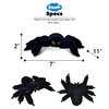 DolliBu Black Spider Super Soft Stuffed Animal, Cute Realistic Stuffed Animals for Girls. Boys and Adults Animal Gifts, Kids Spider Nursery Décor, Cuddly Spider Plush Toys - 8 inches