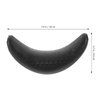 Shampoo Bowl Gel Neck Rest Silicone Hair Wash Gel Neck Pillow Salon Hair Shampoo Bowl Gripper for Hairdressing Hair Washing Sink Basin Tool 18x11x7.5cm (Black)