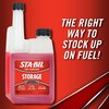 STA-BIL Storage Fuel Stabilizer - Keeps Fuel Fresh for 24 Months - Prevents Corrosion - Gasoline Treatment that Protects Fuel System - Fuel Saver - Treats 40 Gallons - 16 Fl. Oz. (22207)