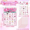 Liliful 35 Pcs Spa Party Bingo Game 24 Players Girls Makeup Party Bingo Cards Beauty Themed Party Games for Girls Women Sleepover Spa Day Birthday Party Favors Family Classroom Activities Supplies