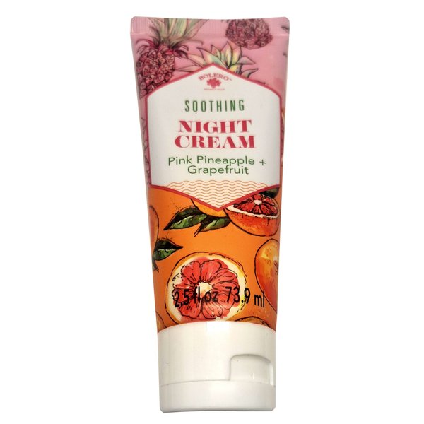 Bolero Soothing Night Cream Pink Pineapple & Grapefruit 2.5fl oz (73.9ml)