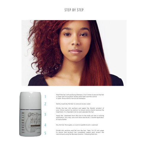 BioNaza ChocoHair Brazilian Keratin Treatment 8 Oz (No Wait Time)