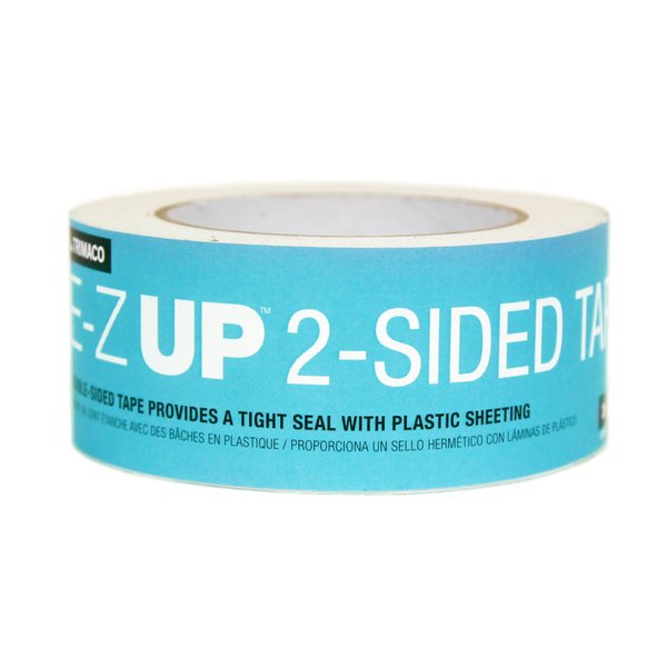 Trimaco 54744 Door E-Z Up Double Sided Tape, White