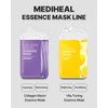 Mediheal Collagen Mucin Essence Facial Mask, Moisturizing & Nourishing Facial Sheet Mask for Stressed Skin, Collagen and Vegan Mucin, Eco-Friendly & Hypoallergenic Cellulose Sheet 15 Sheet
