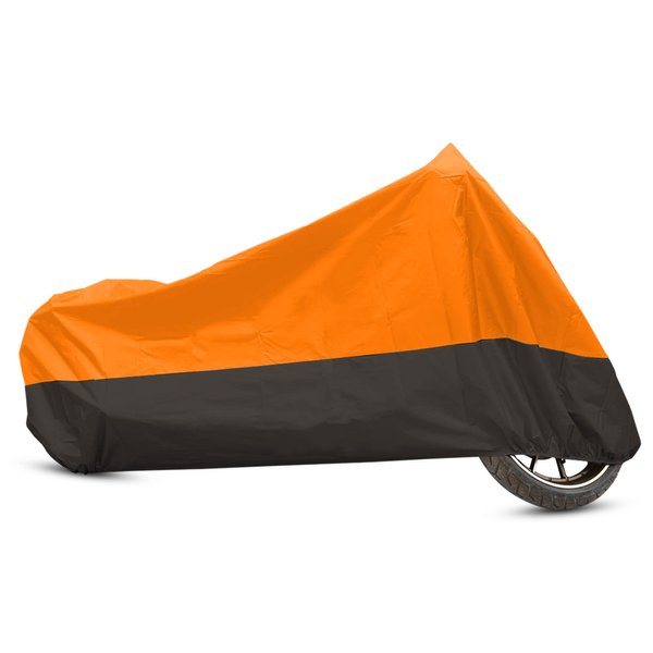uxcell Motorcycle Cover Rain Dust Protector XXL for Harley Davidson Cruiser Sportster Fatboy Softail Dyna Super Glide