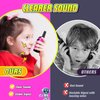 Kids Walkie Talkies Toys for Girls: comedyfun Mini Robots Walkies Talkies 2 Pack Halloween Christmas Birthday Gifts for 3 4 5 6-8 Year Old Girls Toys for 4 5 6 7 8-10 Year Old Camping Outdoor Game