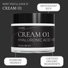 Same Skincare Face Cream 01: Hyaluronic Acid Retinol Serum for Face with Vitamin C, A & E, Glycerin, Green Tea Extract, Hydrating Face Serum, Supports Anti Aging, Fine Lines, Cruelty Free, 2.2 oz