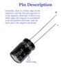 OCR 24Value 500pcs Electrolytic Capacitor Assortment Box Kit Range 0.1uF－1000uF