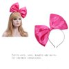 AISIBO Bowknot Hair Bands, Halloween Big Hair Bow Headband, Women Bow Hairband Hair Hoop for Cosplay Costume Party Holiday Decoration