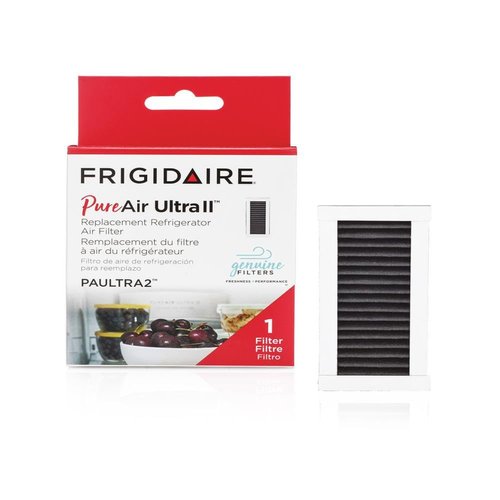 Frigidaire PAULTRA2 Pure Air Ultra II Refrigerator Air Filter with Carbon Technology to Absorb Food Odors, 3.8" x 1.8" , White