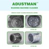 ADUSTMAN Washing Machine Cleaner 30 Tablets Fresh For Front Load and Top Load Washers HE & Automatic Washer pack of 2