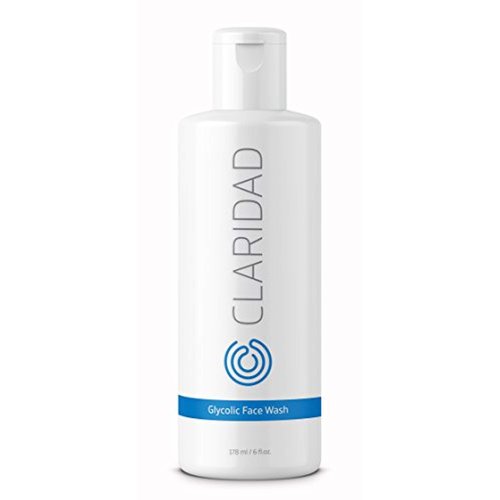 12% Glycolic Acid Exfoliating Face Wash | Medical Grade [Strong] Anti-Wrinkle Anti-Aging Anti-Acne Deep Clean Facial Cleanser, Fades Age Spots & Evens Tone | Claridad Skincare