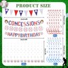 28Pcs Baseball Party Decorations Baseball Birthday Decorations Baseball Hanging Decorations Baseball Party Supplies for Baseball Birthday Party Baseball Sports Theme Party Decorations