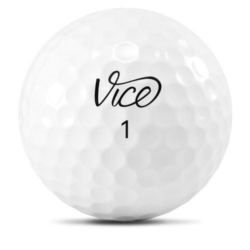 Vice Pro White Golf Balls (One Dozen (12 Golf Balls))