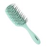 Tangols Detangling Hair Brush -100% Eco-Friendly Detangler Hair Brush w/Ultra-Soft Anti Knot Nylon Bristles for Women,Men,Kids-All Hair Types, Dry & Wet Hair(Green)
