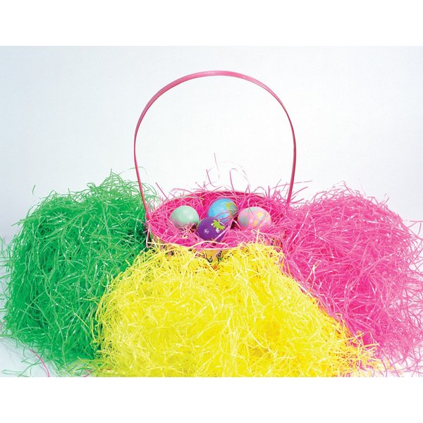 R.J. Rabbit Premium Biodegradable Super Bright EcoPure Easter Grass #1294 (Pink)