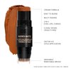 Nudestix Nudies Matte Cream Bronzer 3-in-1 All Over Face Colour for Face, Eyes, and Lips w/Blending Brush (Terracotta Tan)