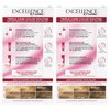 L'Oreal Paris Excellence Creme Permanent Hair Color, 7 Dark Blonde, 100 percent Gray Coverage Hair Dye, Pack of 2