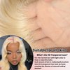 Alimubi hair 613 Lace Front Wig Human Hair Blonde Wig Human Hair 13x4 Body Wave Lace Front Wigs 180 Density 613 Body HD Lace Frontal Wig Glueless Wigs Human Hair Pre Plucked 26 inch