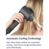Automatic Curling Wands Attachments with 2 Curlers for Dyson Supersonic Hair Dryer Airwrap, Waver Styling Iron Tool Blow Dryer Accessories Set Detangling comb and Heat-Resistant Glove