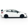 2016 Impreza WRX STI S207 Model Car 1/64 Scale Diecast Toy Cars Racing Sports Sedan Metal Alloy Friction Powered Children’s Die-cast Vehicles, Collection for Men Toys for Boys Kids Gifts, White