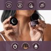Style Edit Root Touch Up Concealer Powder for Black Hair | Gray Hair Coverage | Mineral-Infused Binding Hairline Powder with Free Mini Brush