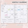 GoGirl Planner PRO Schedule - Undated Planner with Hourly Time Slots, Monthly, Weekly & Daily Organizer, Appointment Book for time Management, 7"x10" Hardcover, Lasts 1 Year - Rose Gold