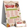 Muruseni Thanksgiving Games Sign - What's Your Turkey Name Game, Thanksgiving Games and Activities for Family, Fall Party Games（3C）