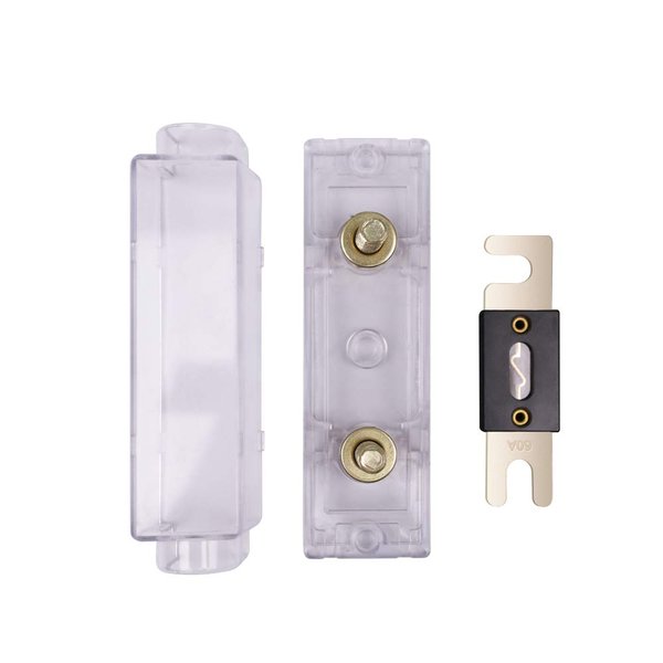 Renogy - RNG-SET-ANL60 RENOGY 60A ANL Fuse Set w/Fuse (ANL Fuse Holder + 60A ANL Fuse)
