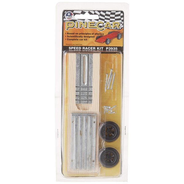 Woodland Scenics Pine Car Derby Racer Kit, Speed