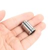 12 Pcs LM8UU Linear Ball Bearings, 8mm Bore Dia, 15mm OD, 24mm Length with Double Side Rubber Seal Great for CNC, 3D Printer