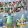 Academia of My Hero Party Supplies ,Academia of My Hero Birthday Party Decoration Princess Includes Cake Toppers,Cupcake Toppers, Balloons,Banner Party Supplies Decoration For Adults Boys Girls Teens