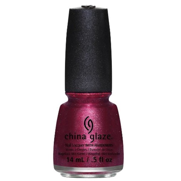 China Glaze Nail Polish, Santa Red My List 1253