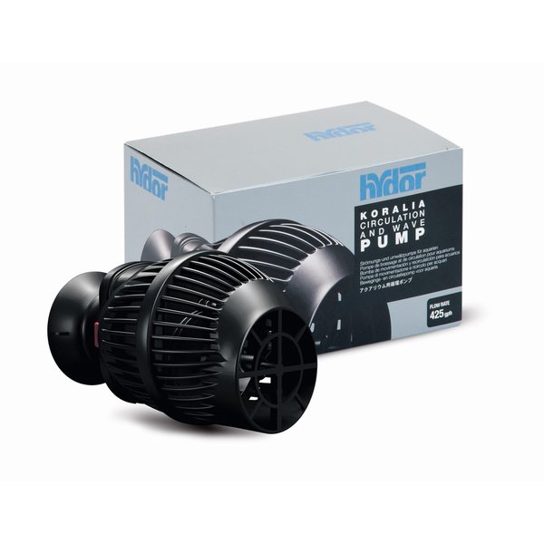 Hydor Koralia Nano Aquarium Circulation Pump, Includes Built-In Cable Protector, 425 GPH, Measures 2.4-Inches & is Ideal for Fresh or Salt Water Use