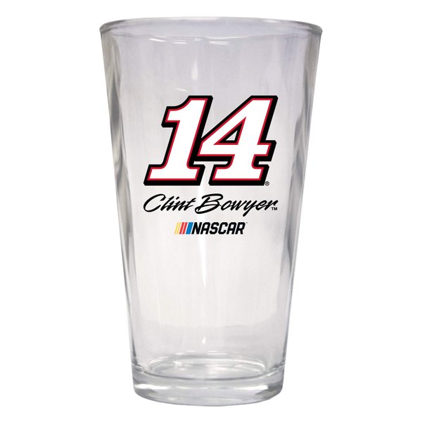 R and R Imports Clint Bowyer #14 Officially Licensed NASCAR Pint Glass New for 2020