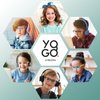 Yogo Vision Blue Light Blocking Glasses for Kids UV Protection Girls Boys Blue Light Glasses Anti Eyestrain (6 Pack)