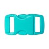 PARACORD PLANET Brand Contoured Side Release Buckle – 3/8 Inch (Turquoise, 100 Pack)
