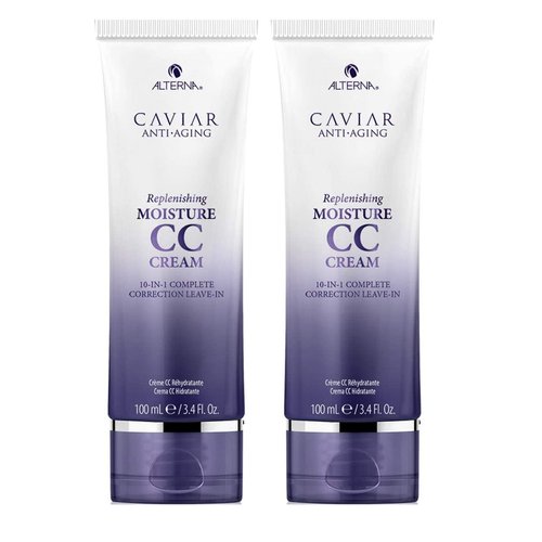 Alterna Caviar Anti-Aging Replenishing Moisture CC Cream, 3.4-Ounce (2-Pack)