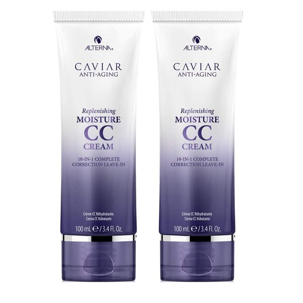 Alterna Caviar Anti-Aging Replenishing Moisture CC Cream, 3.4-Ounce (2-Pack)