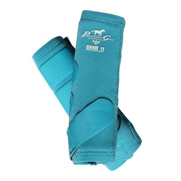 Professional's Choice Equine SMBII Leg Boots | Sold in Pairs | Turquoise | Medium