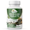 Grenera Moringa Tablets 240 nos, Uncoated Malunggay Herbal Supplement, No Chemical Coating, Green Superfood, Lab Tested for Purity