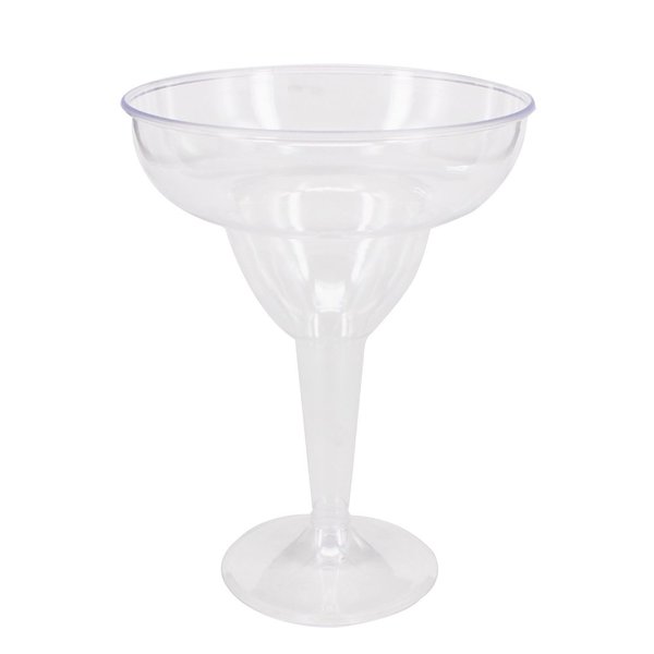 Belinlen 18 Count 11oz Clear Hard Plastic Margarita Glasses/Party Cups Wedding Parties Cocktail Cups