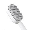 Self-Cleaning Hair Brush - 3D Air Cushion Massager, Airbag Massage Comb, Shaping Comb, Massage Brush, Anti-Static - Unisex, Suitable for All Hair Types (White)